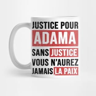 Justice Pour ADAMA Mug